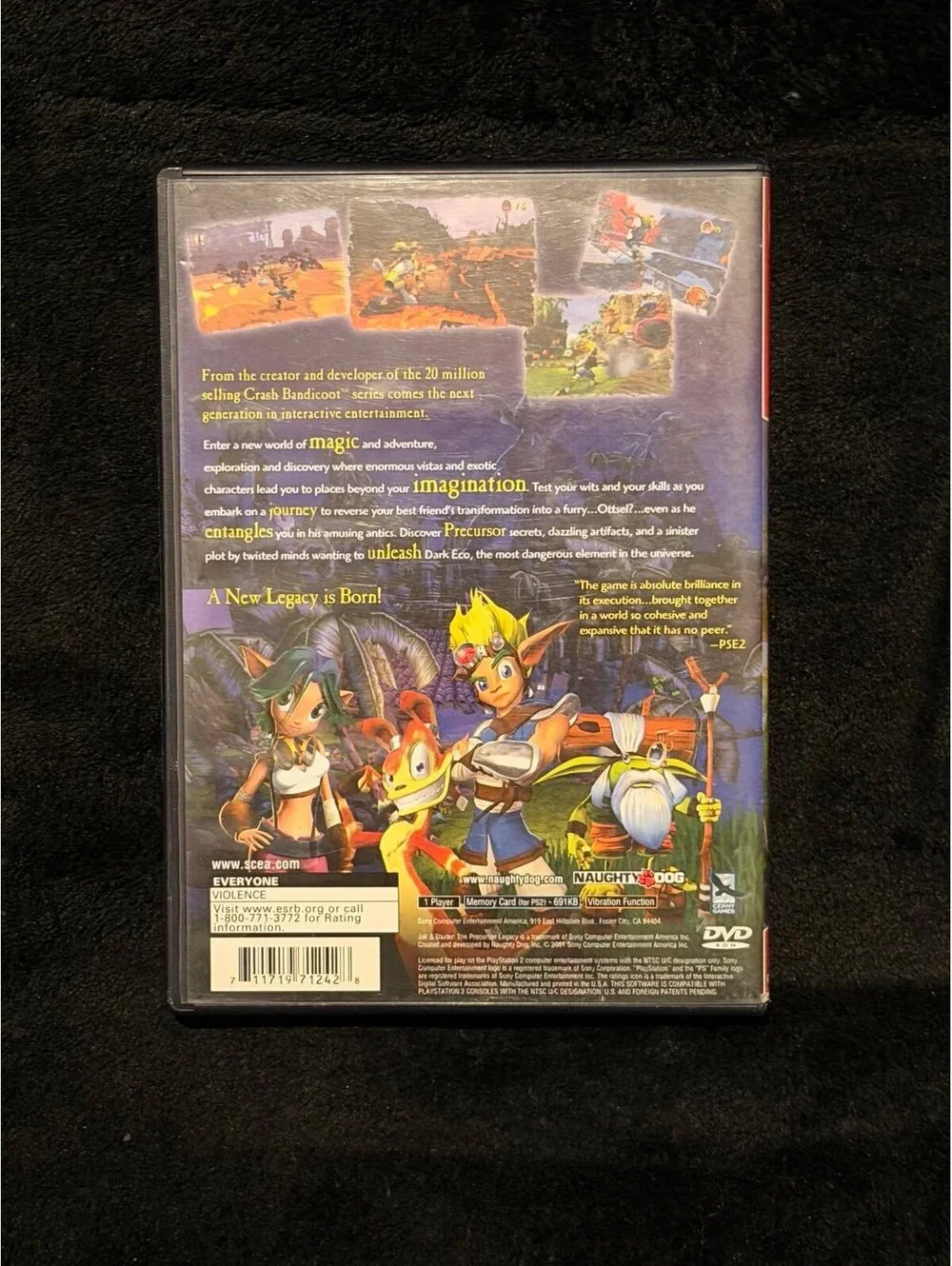 Jak and Daxter: The Precursor Legacy for PlayStation 2